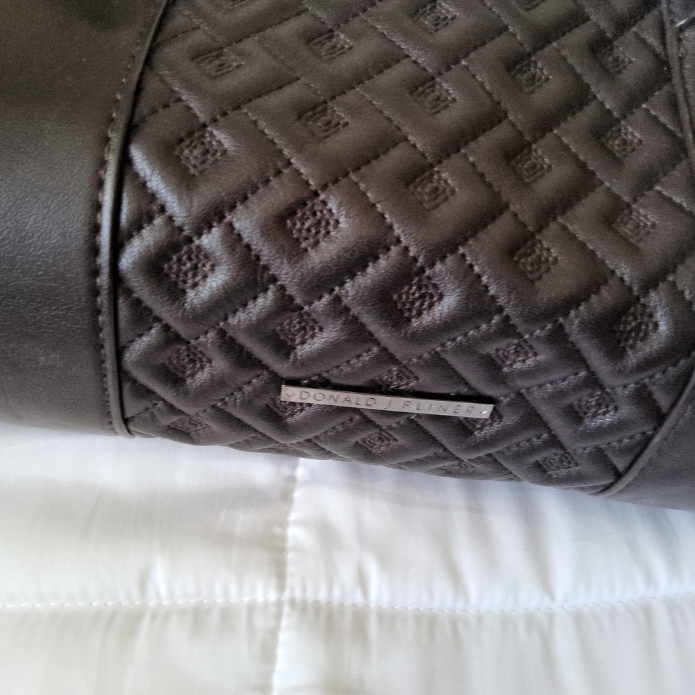 Donald J. Pliner Leather Satchel